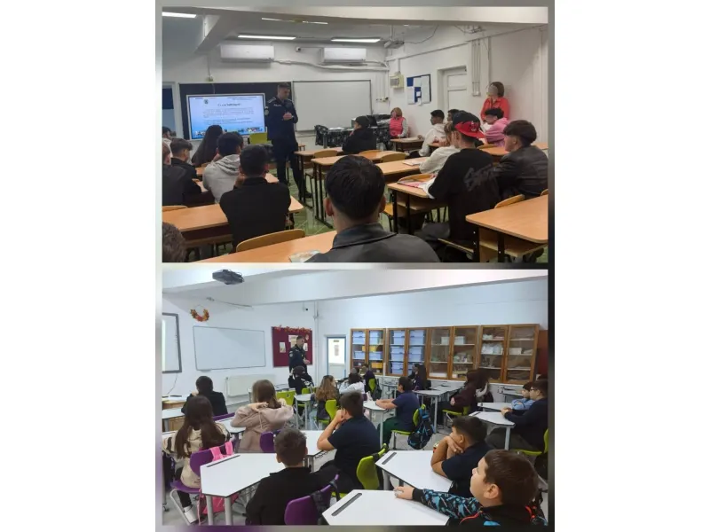 Călărași și Ileana: activități preventive antibullying în două școli